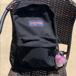 Black jansport backpack